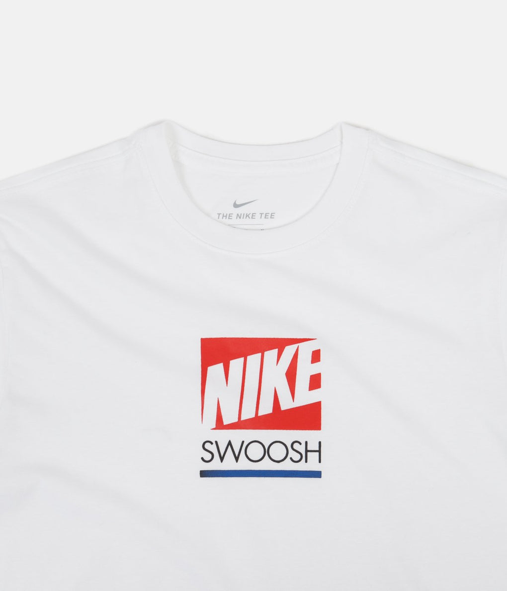 Nike Swoosh Block T-Shirt - White | Always in Colour