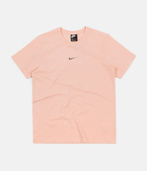 pink nike swoosh t shirt
