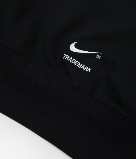 Nike Swoosh Tech Fleece Hoodie - Black / White / White | Always in Colour