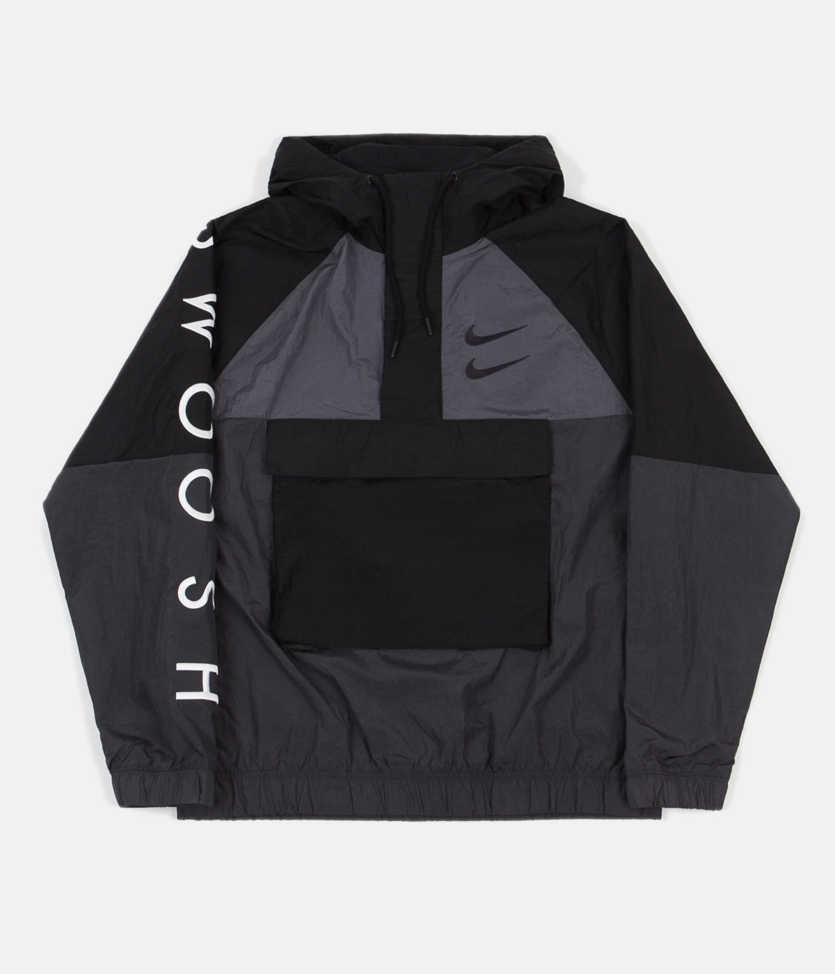 Nike Swoosh Woven Jacket - Black / Dark / Black Always in Colour