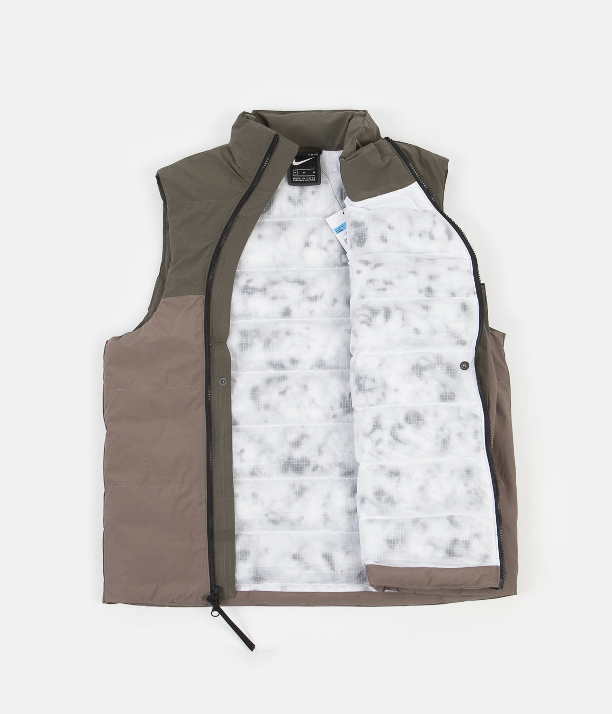 nike olive vest