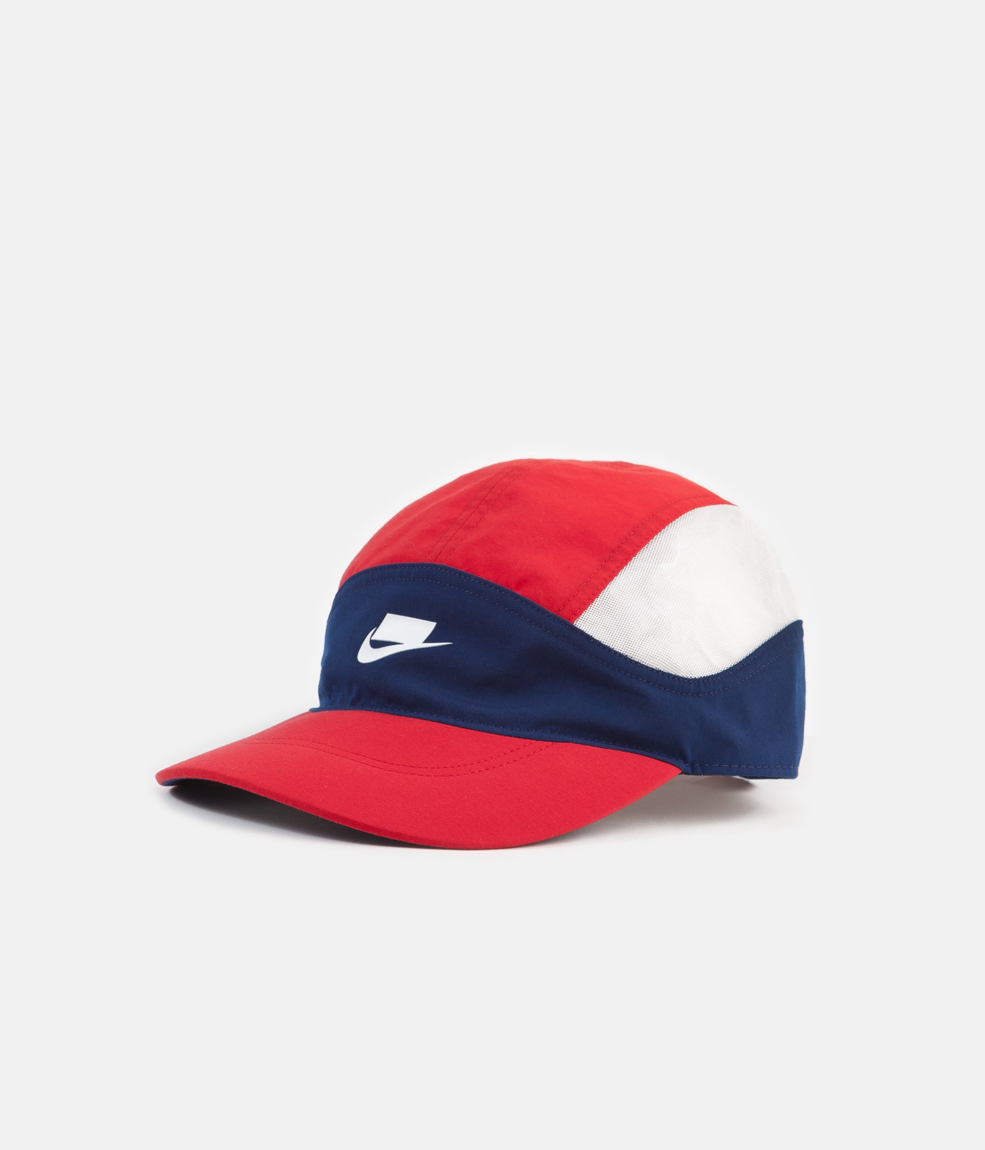 red white and blue nike hat