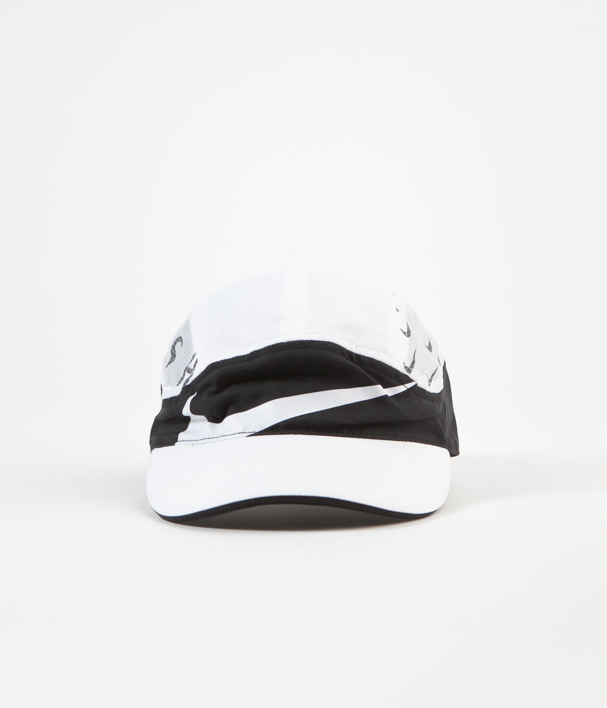 nike swoosh hat white