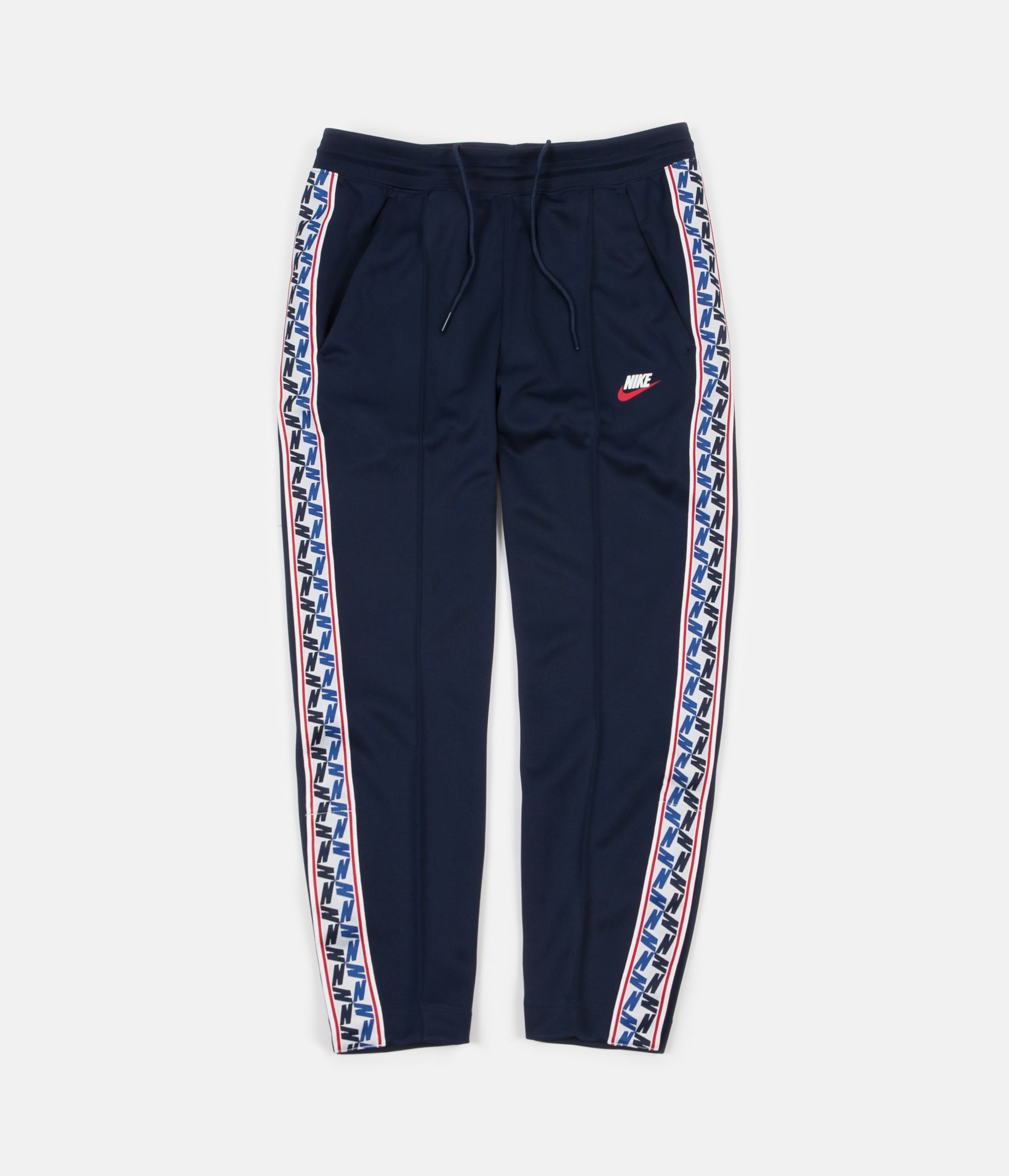 nike tape track pants