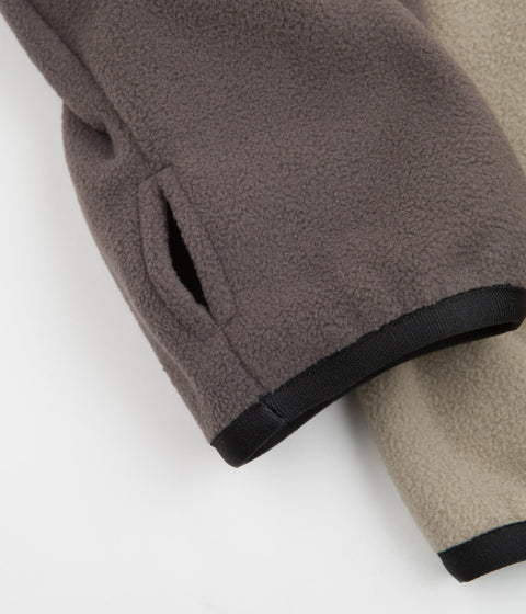 Nike Therma-FIT Fleece Crewneck Sweatshirt - Khaki / Ironstone / Black ...