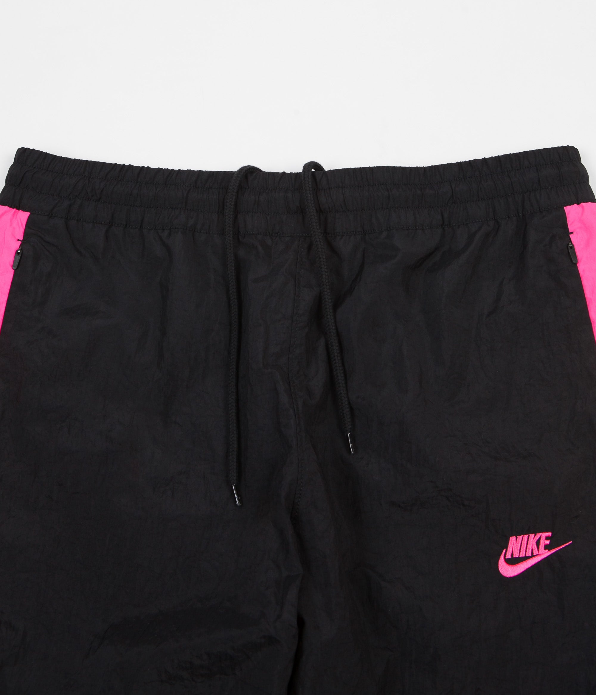 black and pink nike shorts