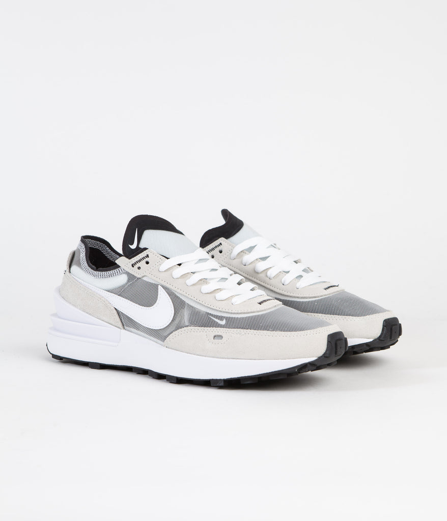 Nike Waffle One Shoes - Summit White / White - Black - Orange | Always ...