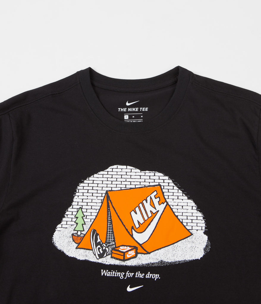 Nike Waiting For The Drop T-Shirt - Black | Always in Colour