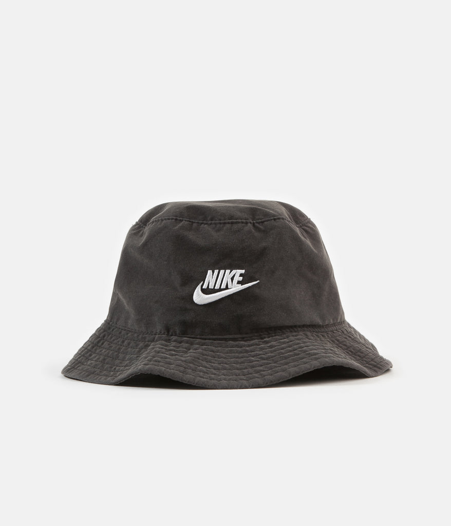 Nike Washed Bucket Hat - Black | Always in Colour
