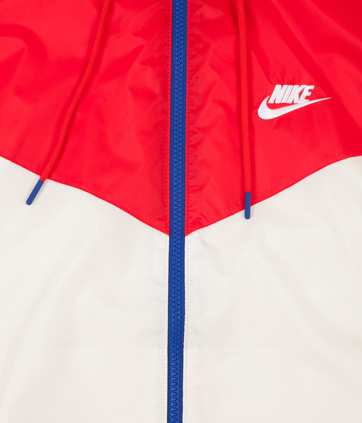 nike windrunner jacket red blue white