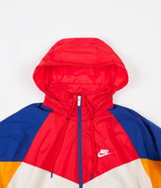 red white and blue nike jacket