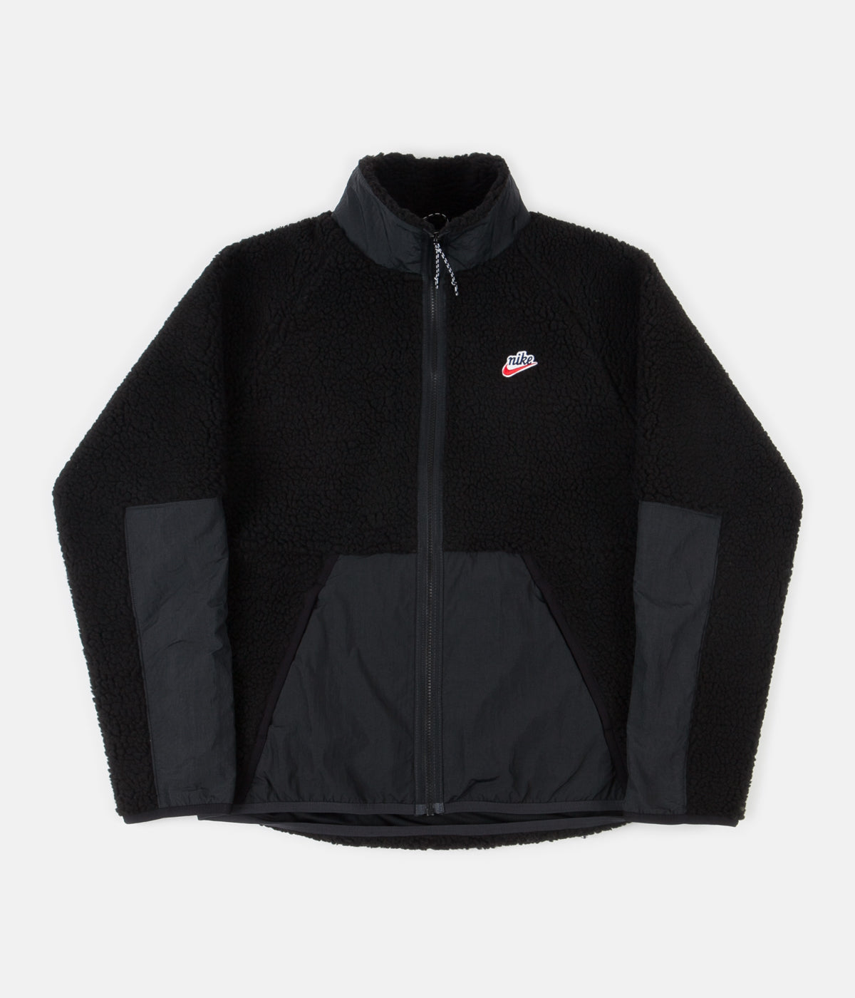 Nike Winter Fleece Jacket - Black / Off 