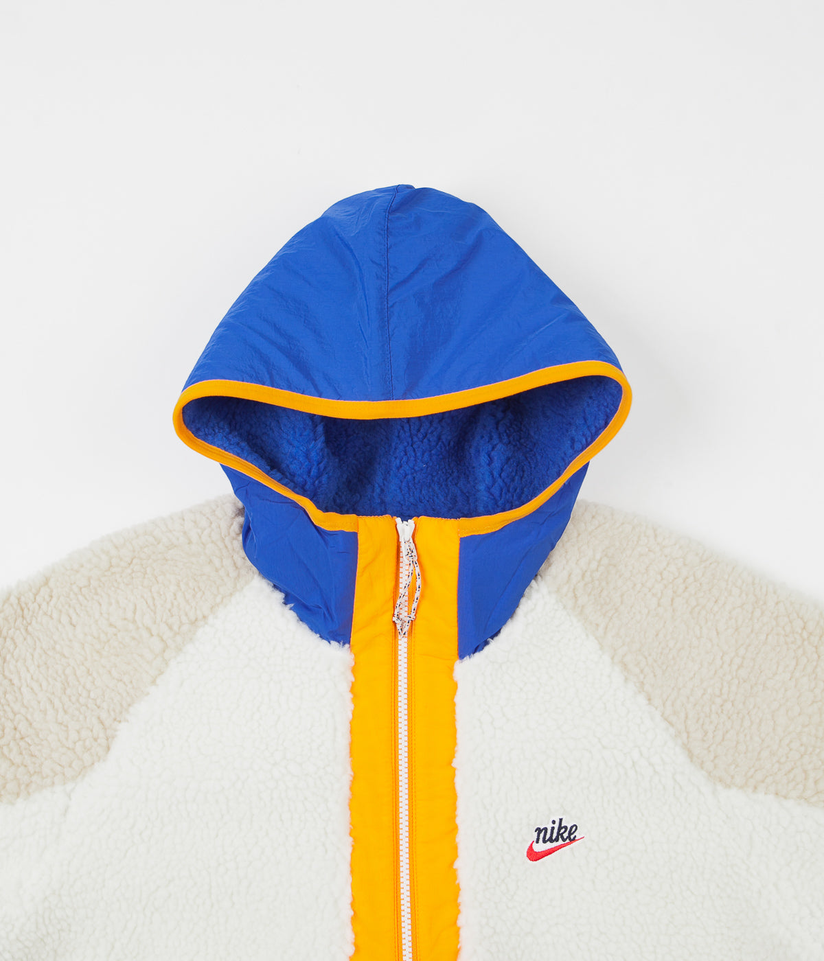 nike heritage essentials half zip sherpa jacket