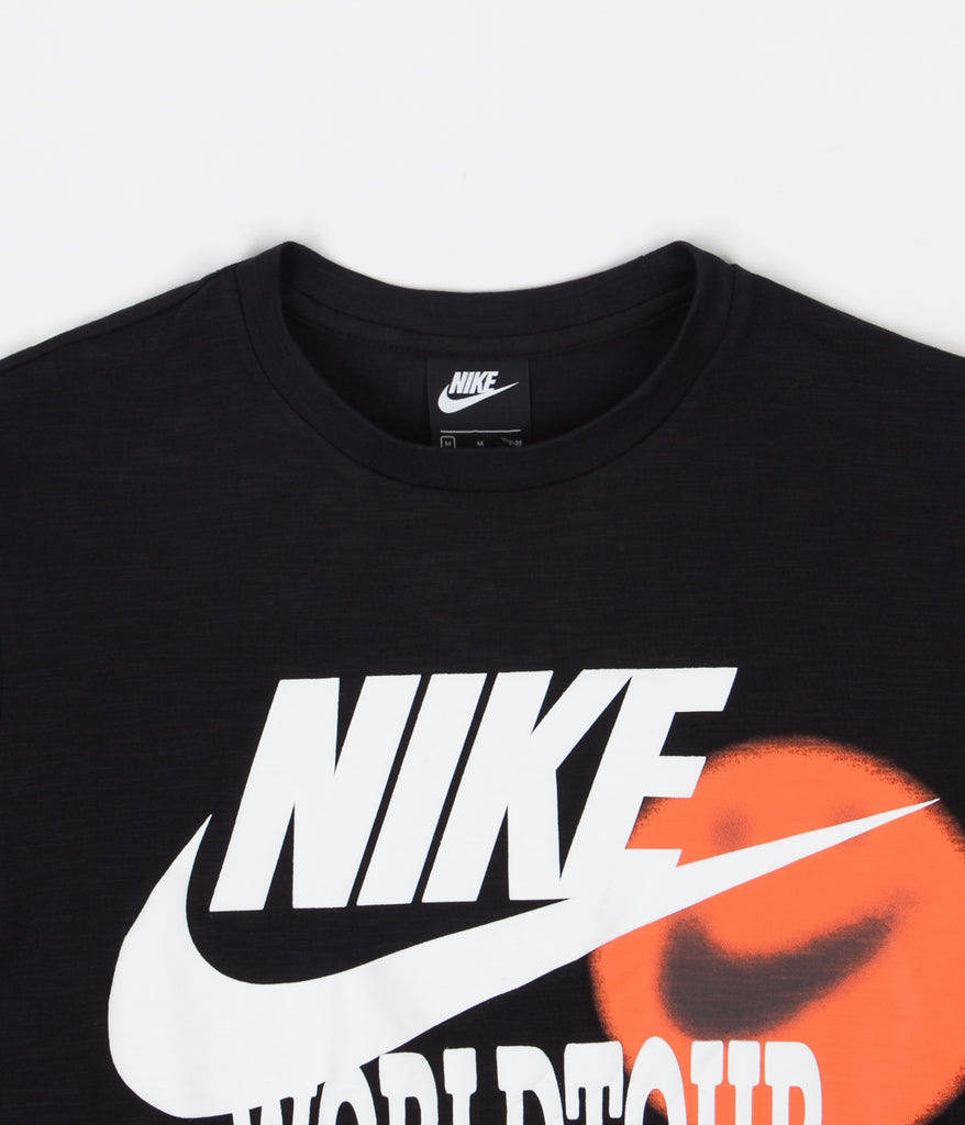Nike World Tour Long Sleeve T-Shirt - Black | Always in Colour