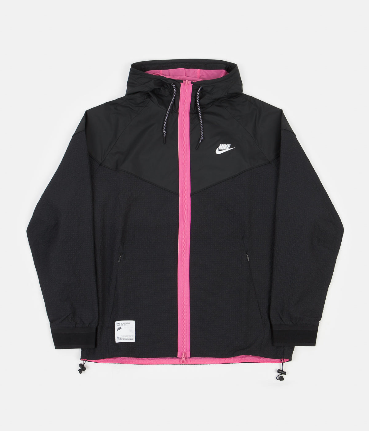 pink and black nike jacket