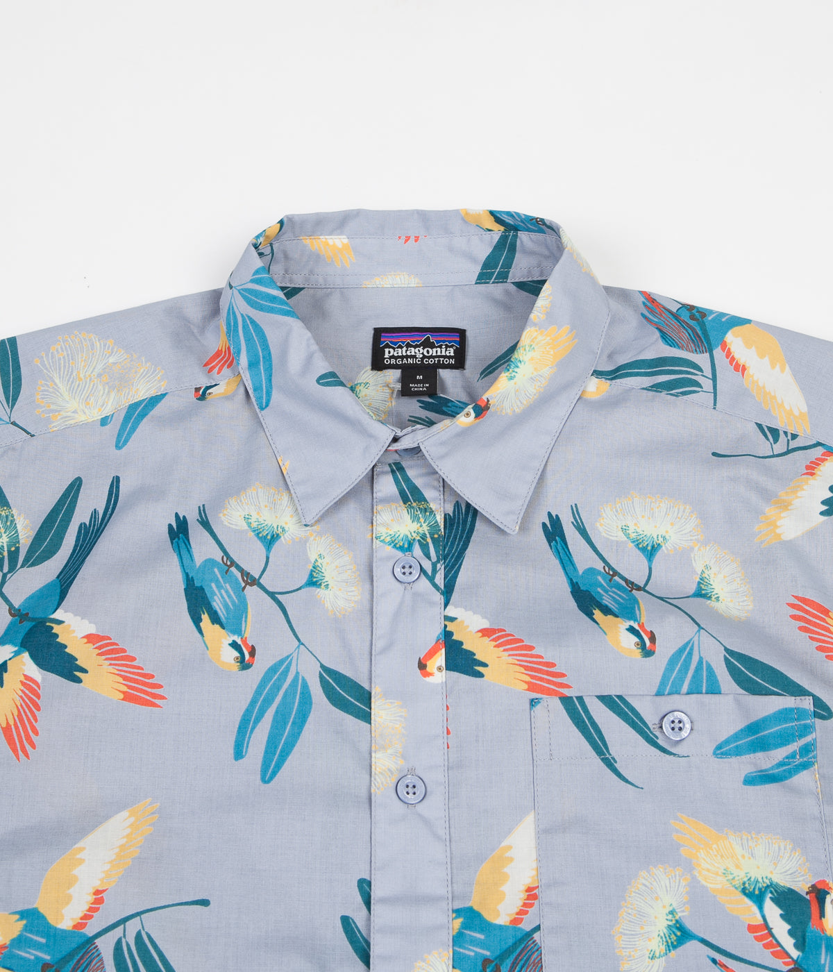 patagonia parrot shirt