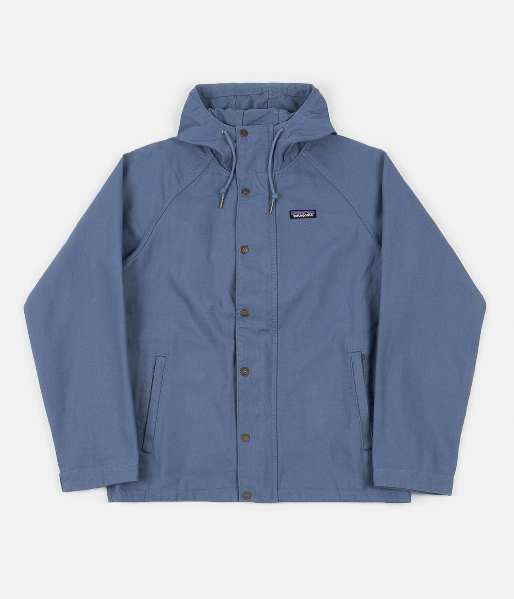 Patagonia Organic Cotton Canvas Jacket - Pigeon Blue | Always in Colour