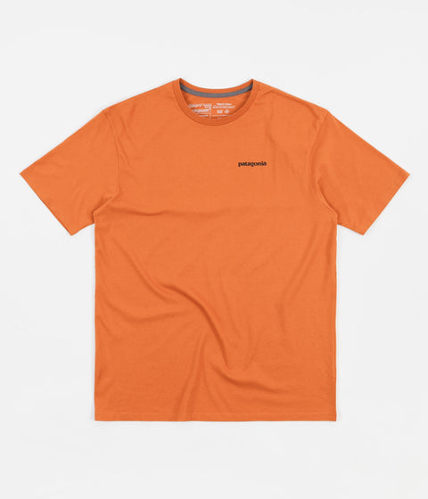 Patagonia P-6 Logo Organic T-Shirt - Desert Orange | Always in Colour