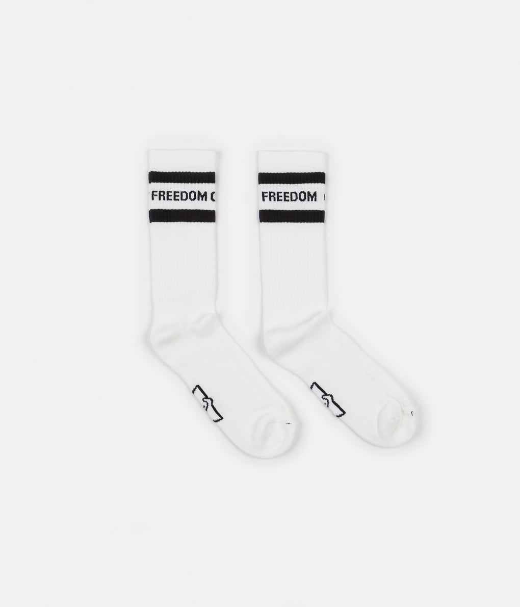 Stepney Workers Club FOS-FOT Socks - White | Always in Colour