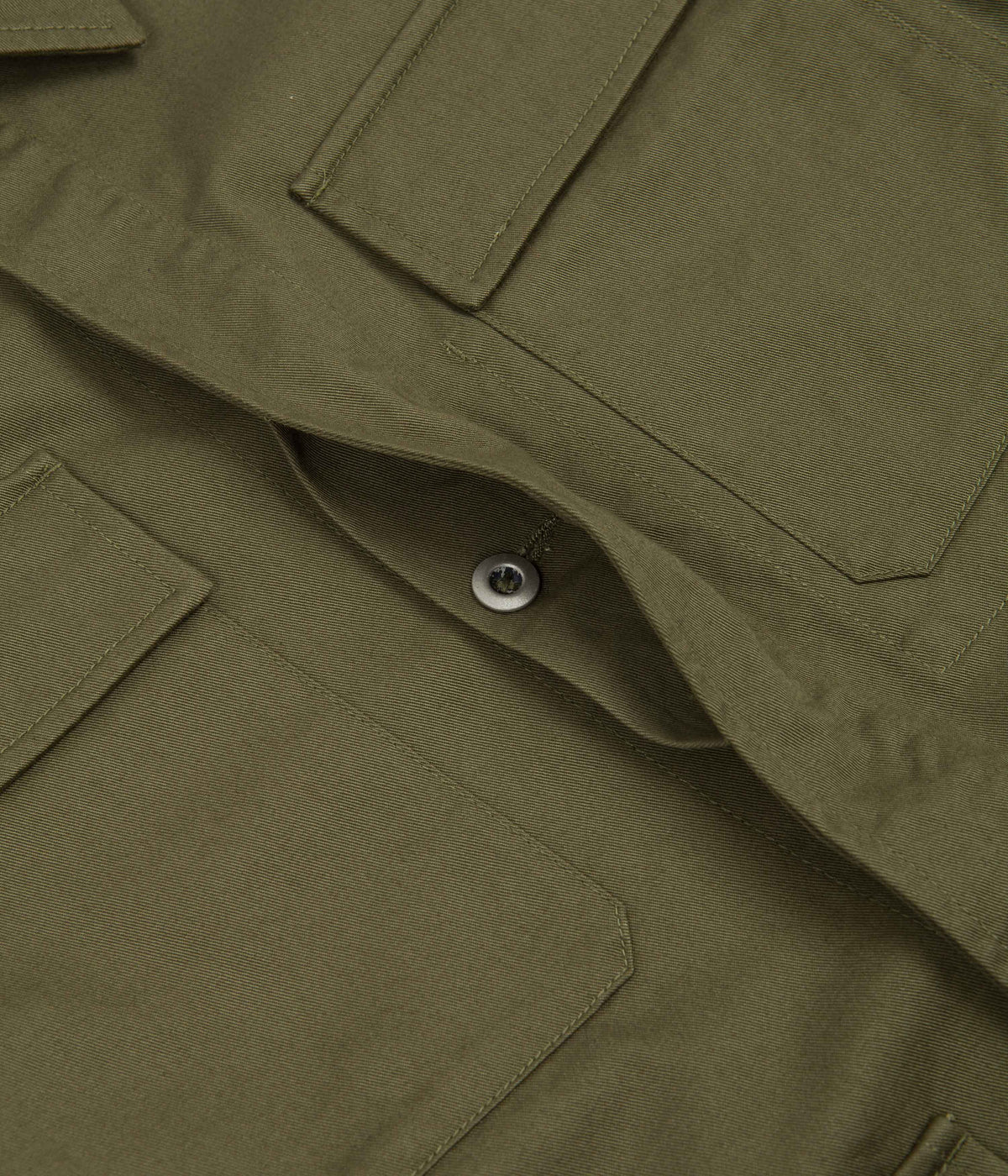 Universal Works Midweight Fatigue Jacket - Light Olive Twill | Always in  Colour