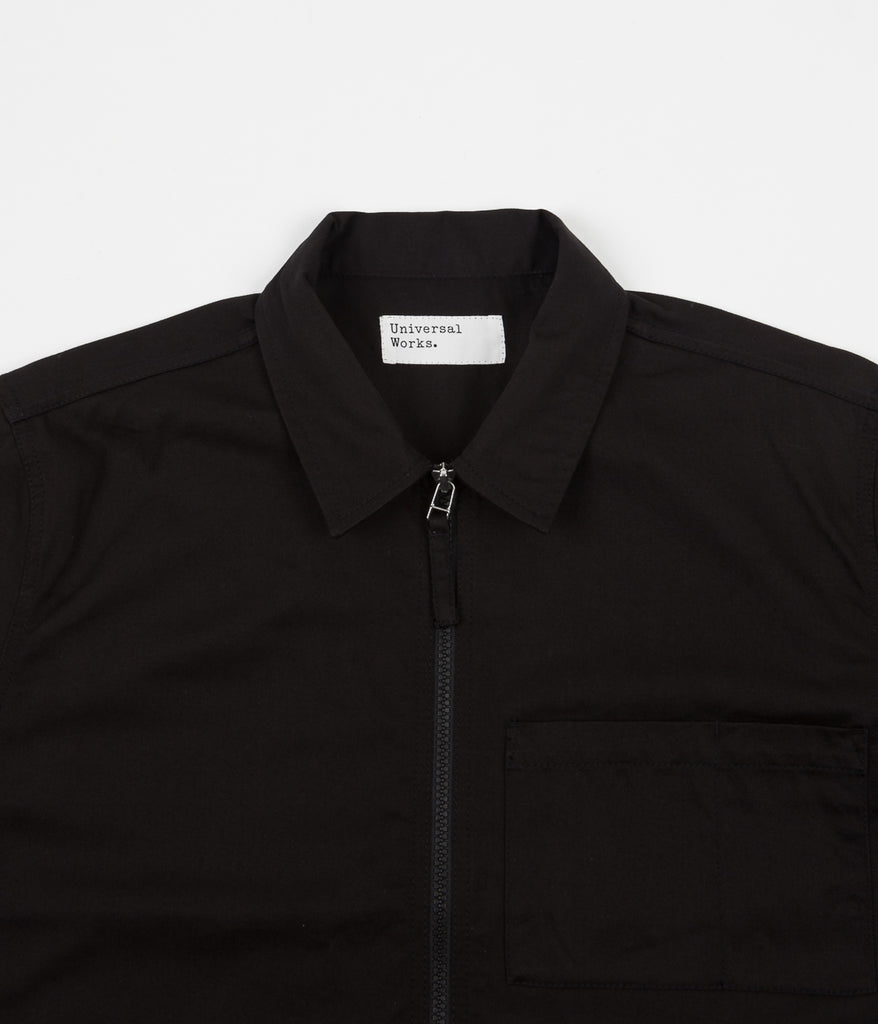 Universal Works Zip Uniform Jacket - Black | Always in Colour