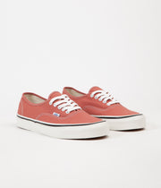 vans authentic 44 dx rust