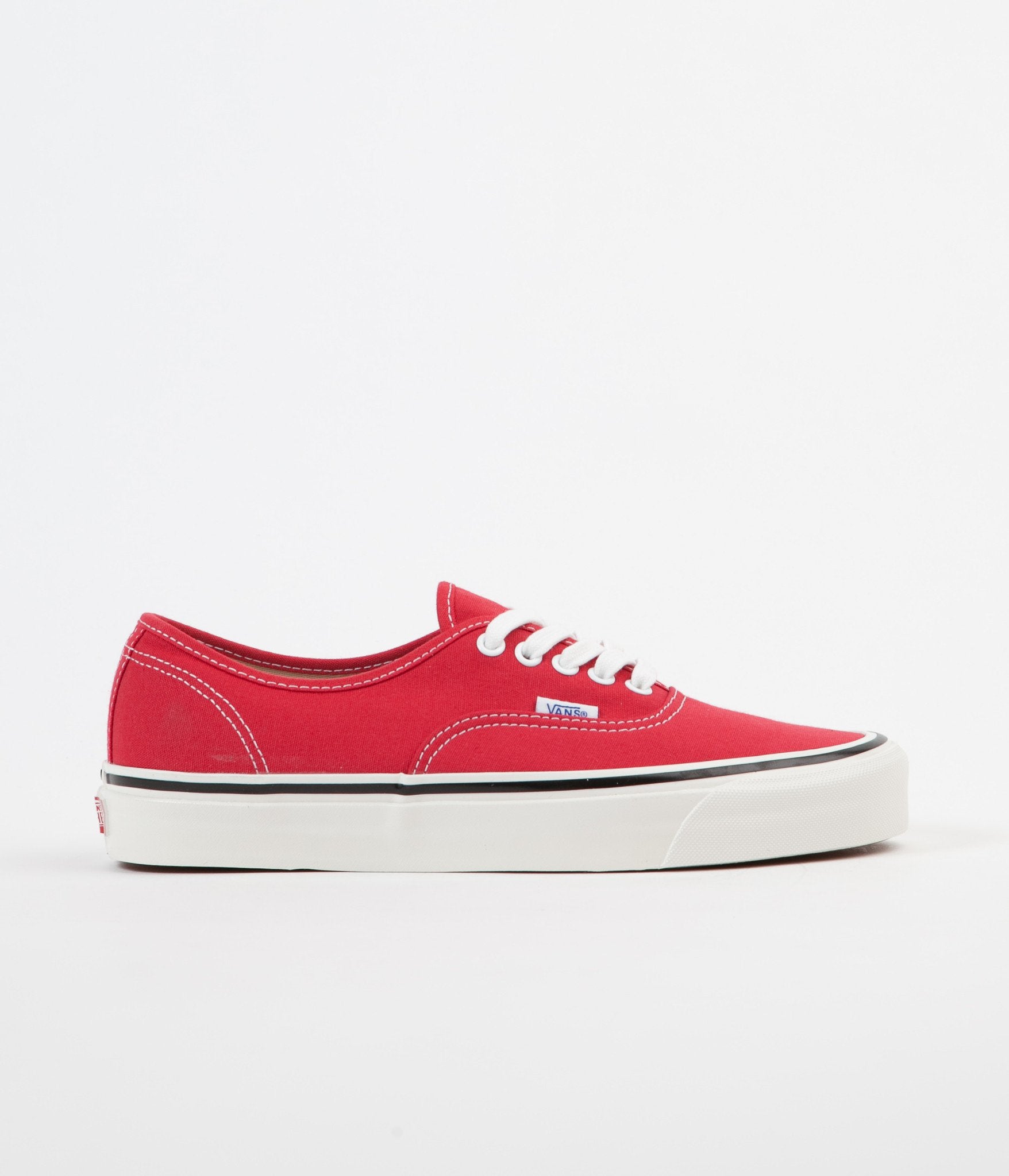 vans red colour shoes