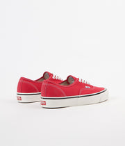 vans authentic 44 dx anaheim factory racing red