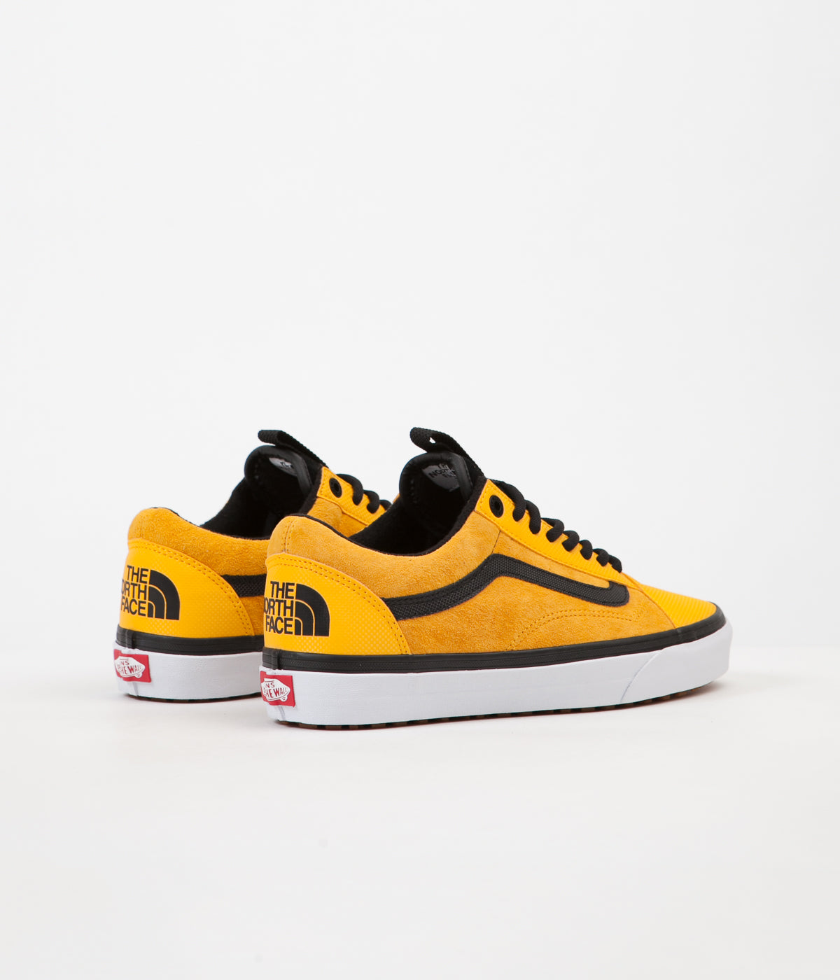 yellow vans the north face