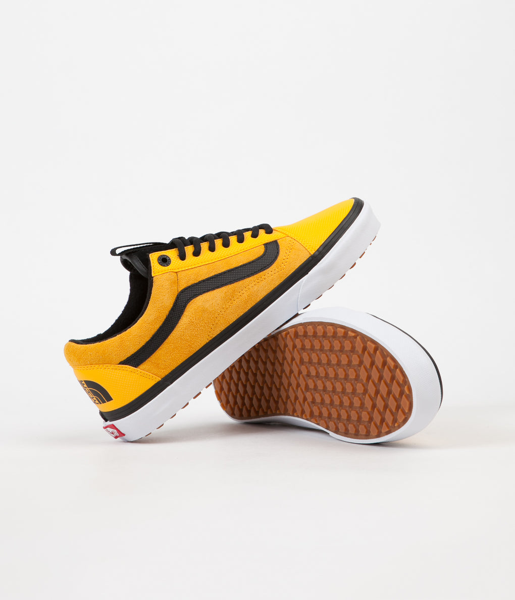 the north face vans yellow