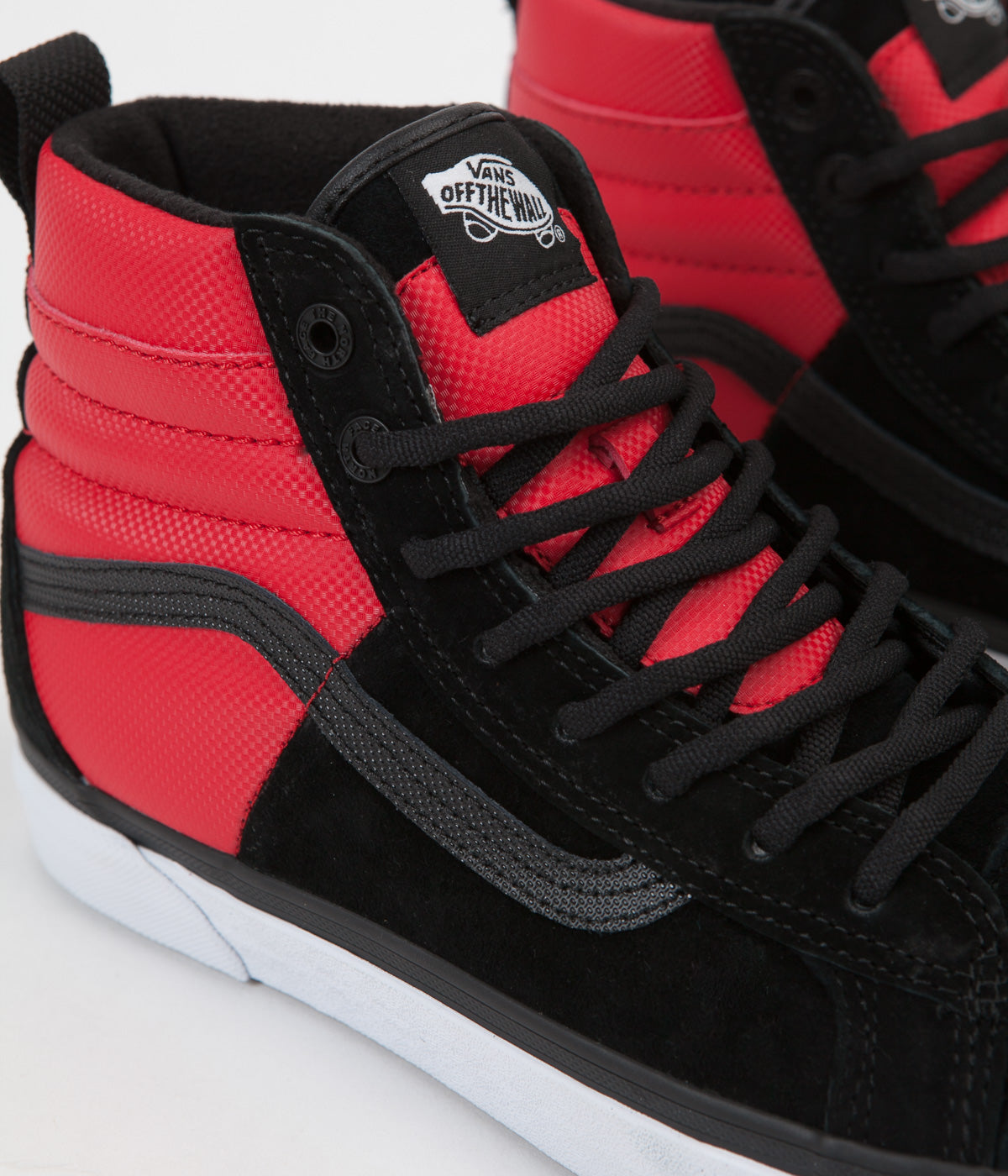 north face vans red