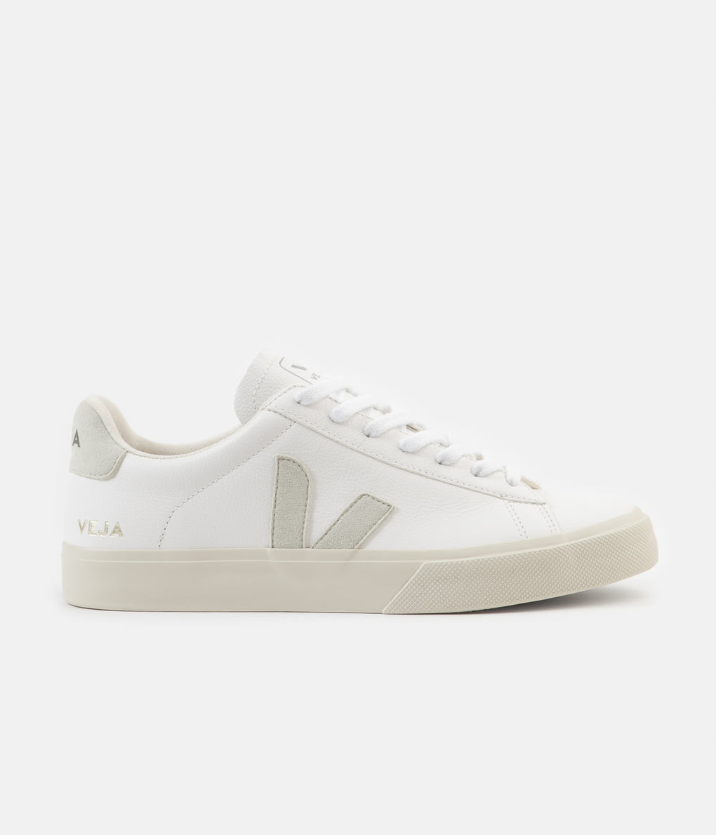 Veja Campo ChromeFree Leather Shoes - White / Natural | Always in Colour