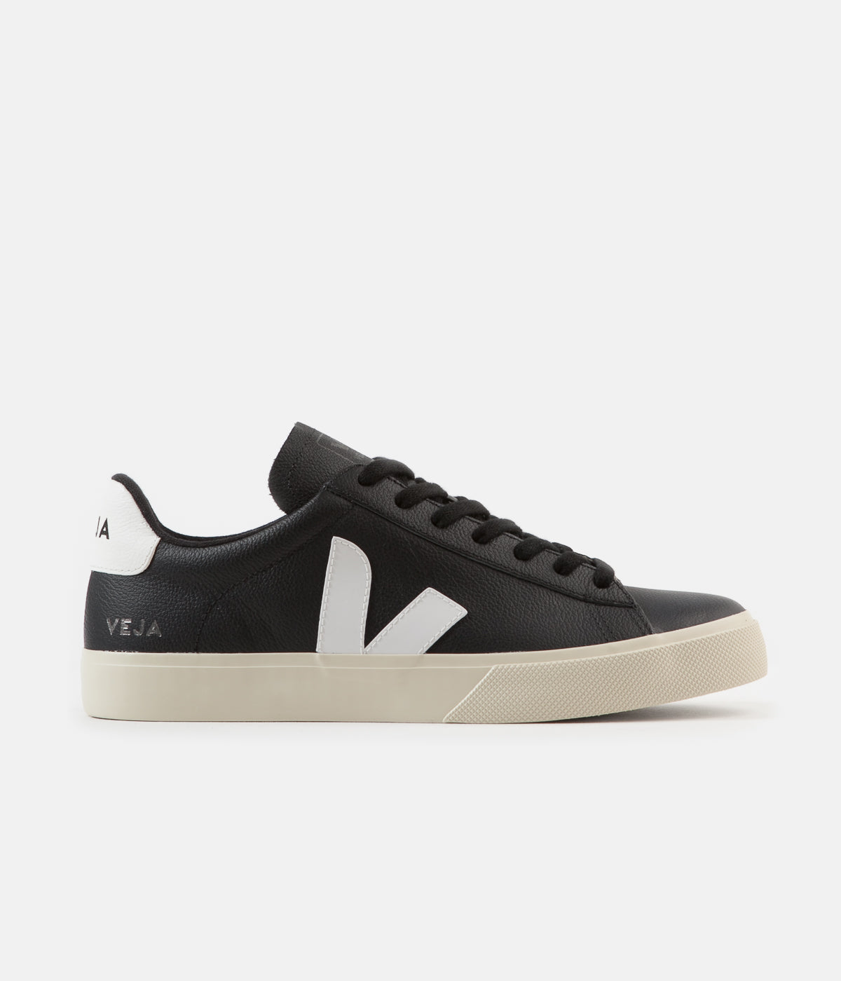 Veja Campo ChromeFree Shoes - Black / White | Always in Colour