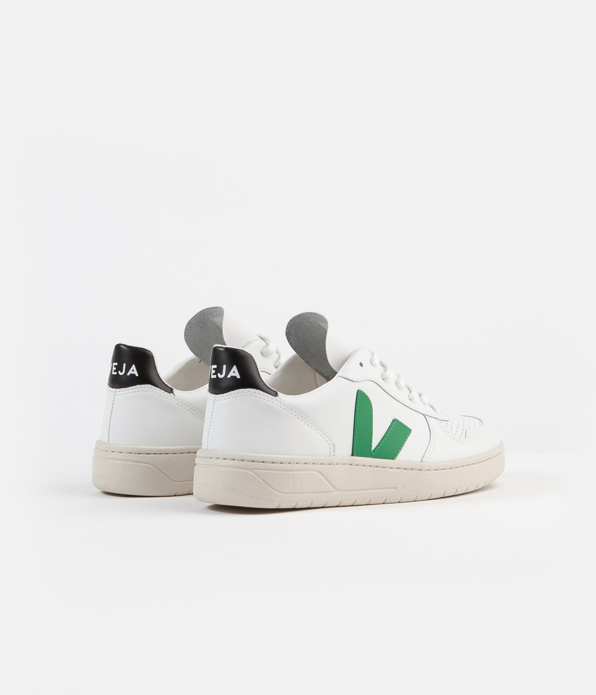 Veja V-10 Leather Shoes - Extra White 