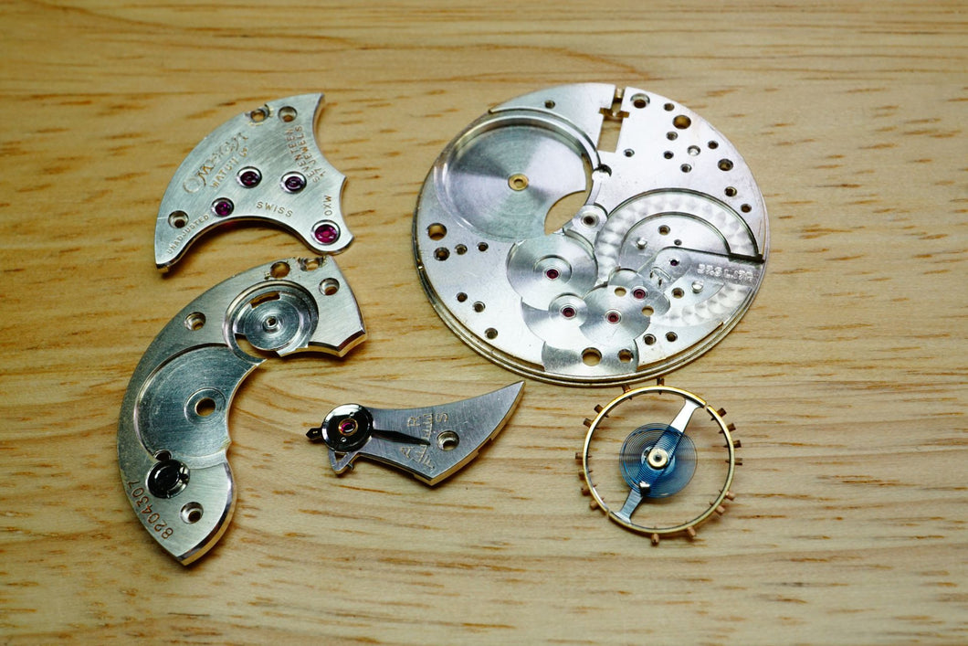 omega pocket watch movement