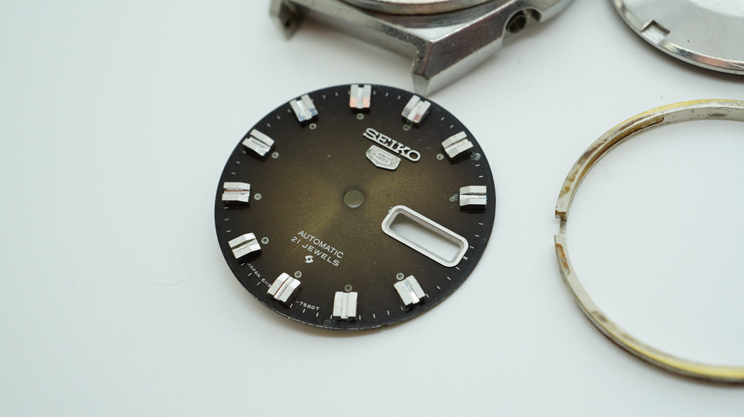 Seiko 6119-7540 Casing & Dial - Spares & Repairs – Welwyn Watch Parts