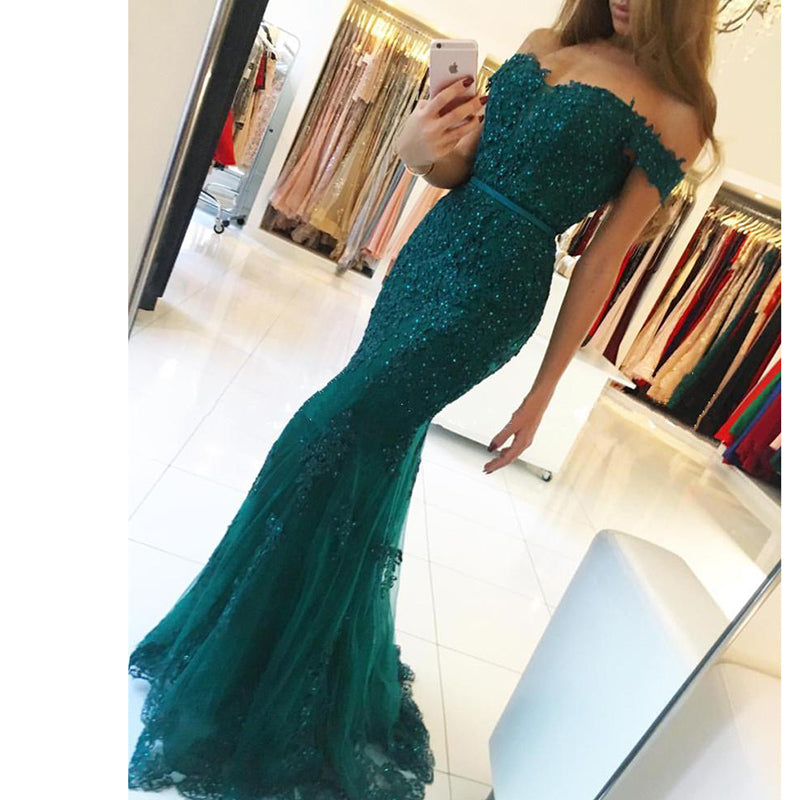 mermaid hoco dress