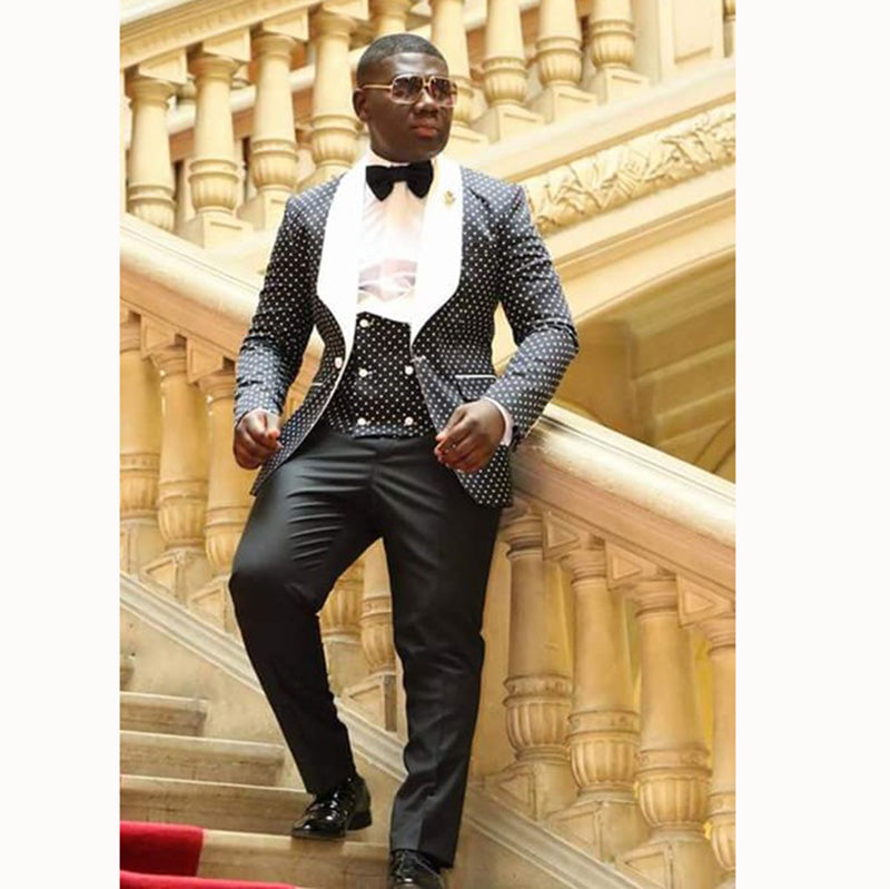 Item 033 _ Demi African Men Clothing 2 Piece Outfit/ Wedding Suit/groom  Suit/ Prom Dress/groom Men Outfit -  Canada