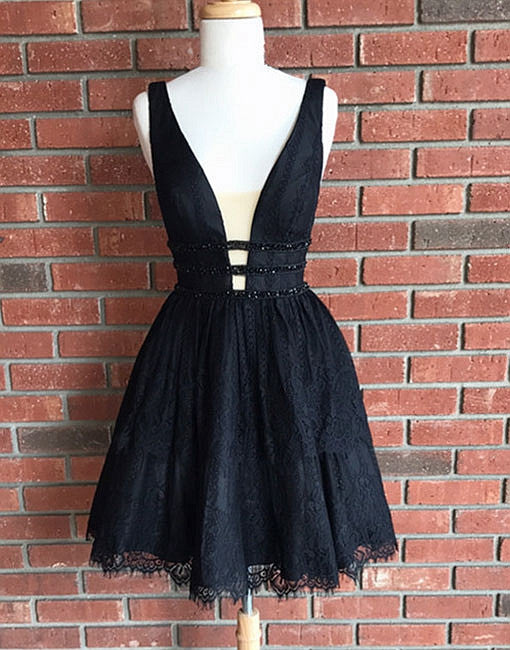 semi formal little black dress