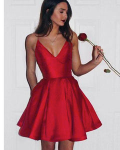 short red formal dresses for juniors