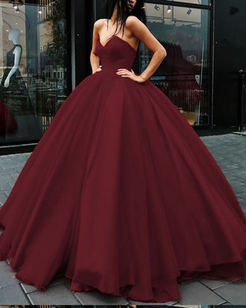 Long Strapless Ball Gown Glitter Quinceanera Dress for $806.99 – The Dress  Outlet