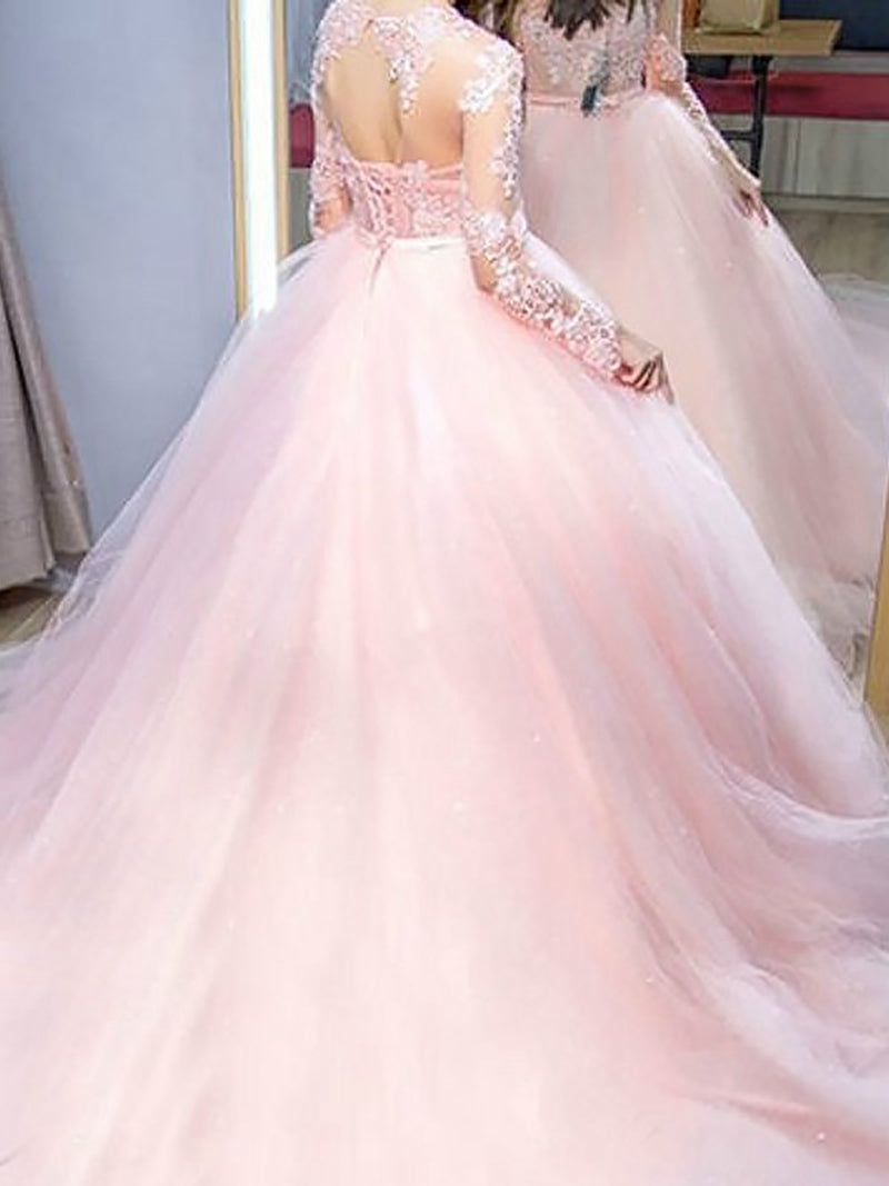 pink princess quinceanera dresses