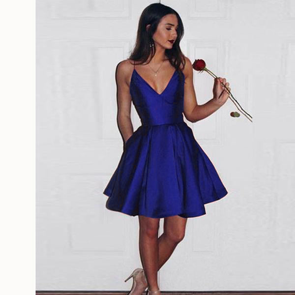 royal blue junior prom dresses