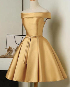 golden colour party wear dress