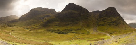 Glen Coe scottish mountains