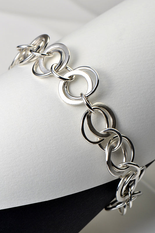 handmade silver candy bracelet – Christine Sadler Unforgettable