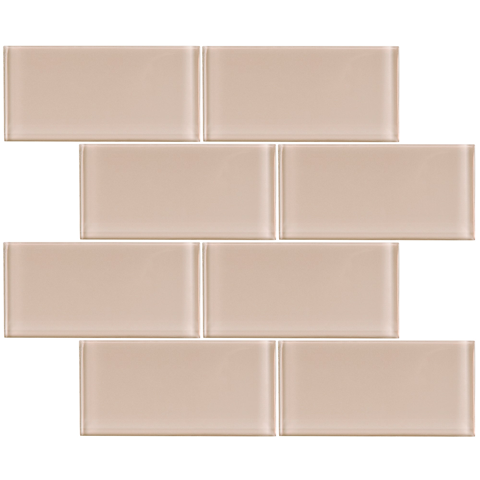 Tcsag 02 3x6 Beige Glass Subway Tile Kitchen And Bath Backsplash Wall Tile Generation 