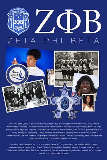 Zeta Phi Beta Sorority Poster – bentpublishing