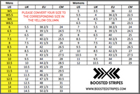 ultra boost 20 size guide