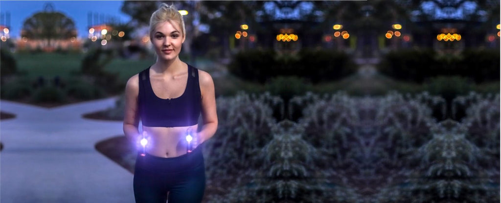Lights for running at night, See / Be Seen | Knuckle Lights